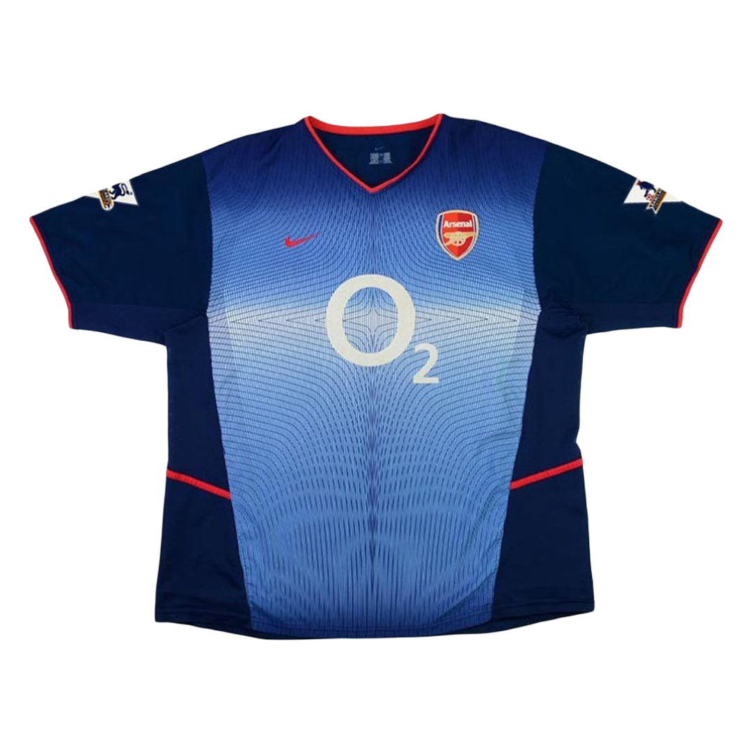 Vintage Soccer Jersey Arsenal Third Away 02 04 Gogoalshop