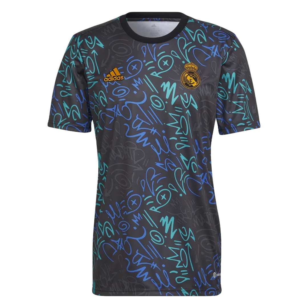 Replica Real Madrid Pre-Match Jersey 2021/22 By Adidas | Gogoalshop