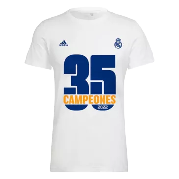 Real Madrid Campeones 35 T-Shirt 2021/22 By Adidas - gogoalshop