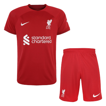 Liverpool Home Kit 2022/23 By Nike Kids