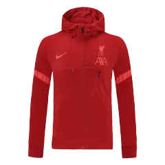 Liverpool Hoodie Jacket 2021/22 - Red - gogoalshop