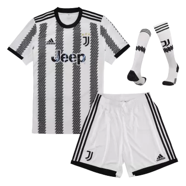 Juventus Home Full Kit 2022/23 By Adidas Kids - gogoalshop