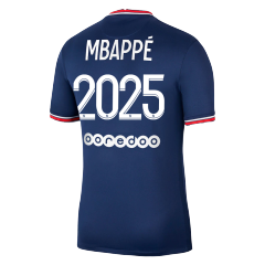 Replica MBAPPÉ #2025 PSG Home Jersey 2021/22 By Jordan