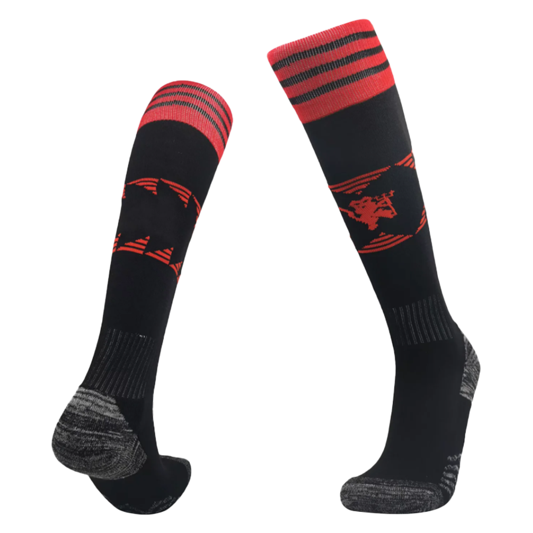 man utd home socks 22 23