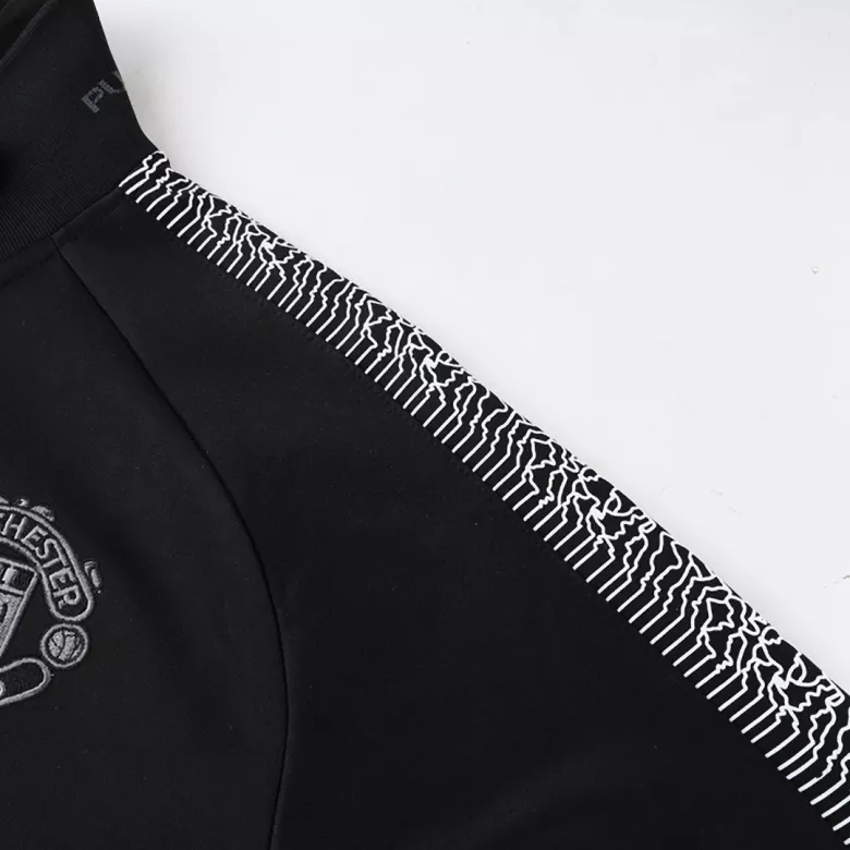 Manchester United Track Jacket 2022 - Black - gogoalshop