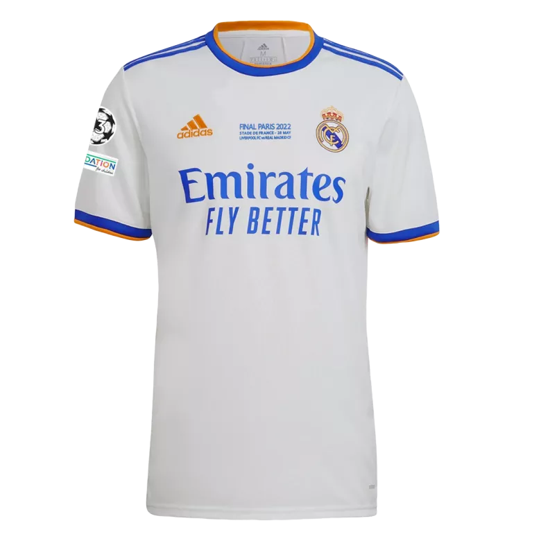 Real Madrid Home Soccer Jersey 2021/22 - UCL Final Version - gogoalshop