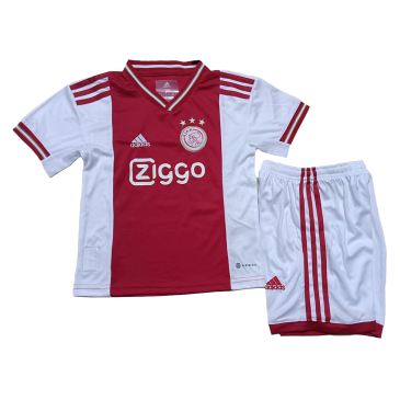 Ajax Home Kit 2022/23 By Adidas Kids