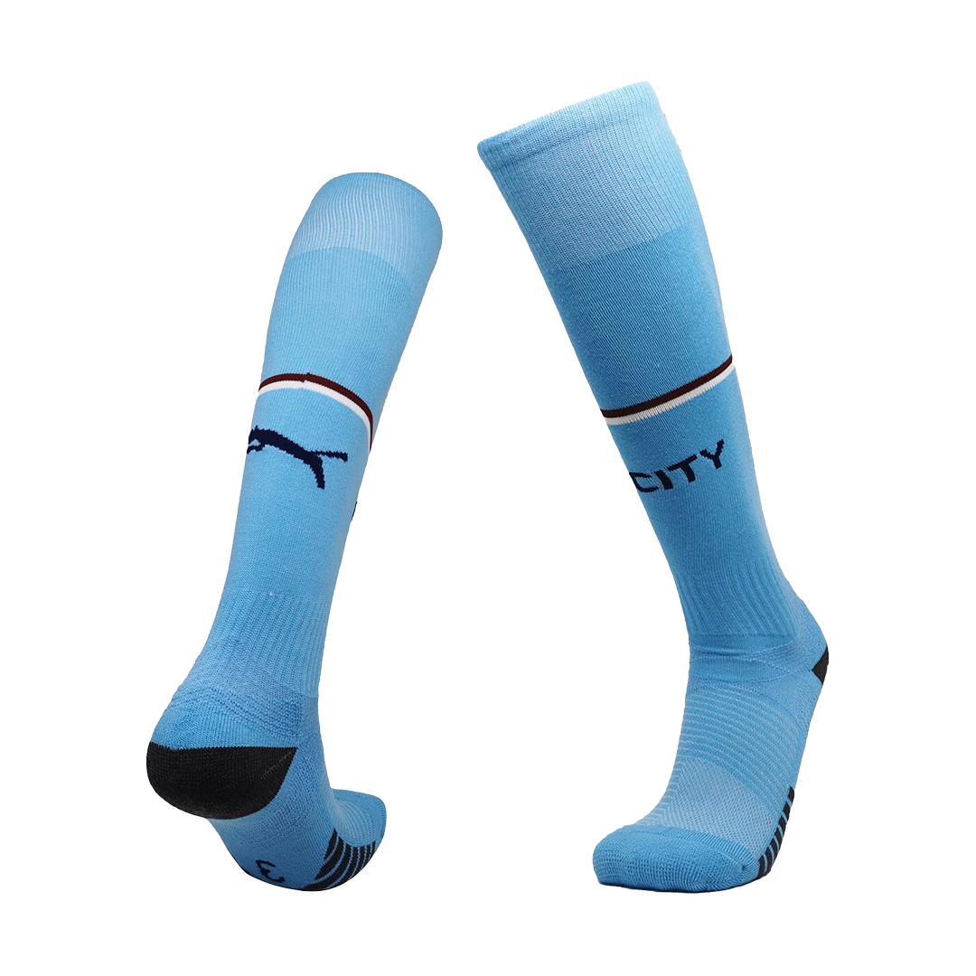 Manchester City Home Socks 2022/23 By Puma Kids