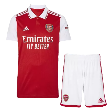 Arsenal Home Kit 2022/23 By Adidas Kids - gogoalshop