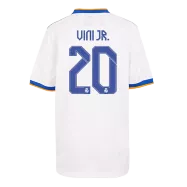 Replica Vini Jr. #20 Real Madrid Home Jersey 2021/22 By Adidas - gogoalshop