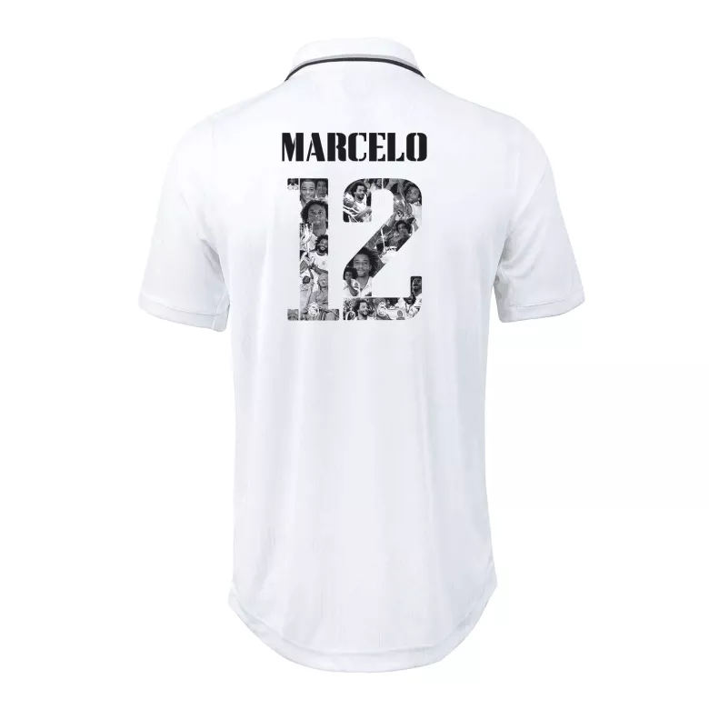 MARCELO #12 Commemorate Real Madrid Home Authentic Soccer Jersey 2022/23 - gogoalshop