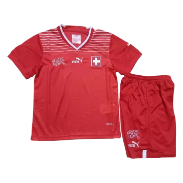 Switzerland Home Kit 2022 By Puma Kids - gogoalshop