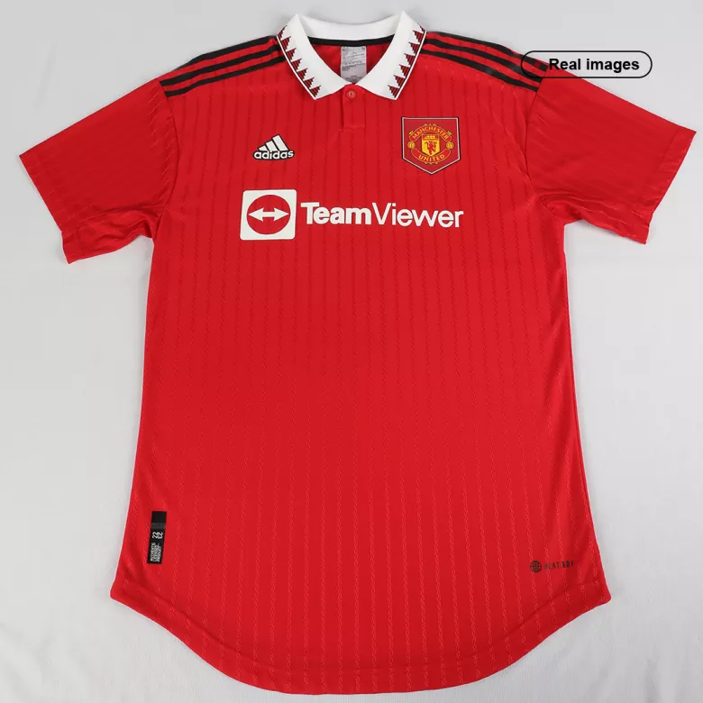 Manchester United Home Authentic Soccer Jersey 2022/23 - gogoalshop