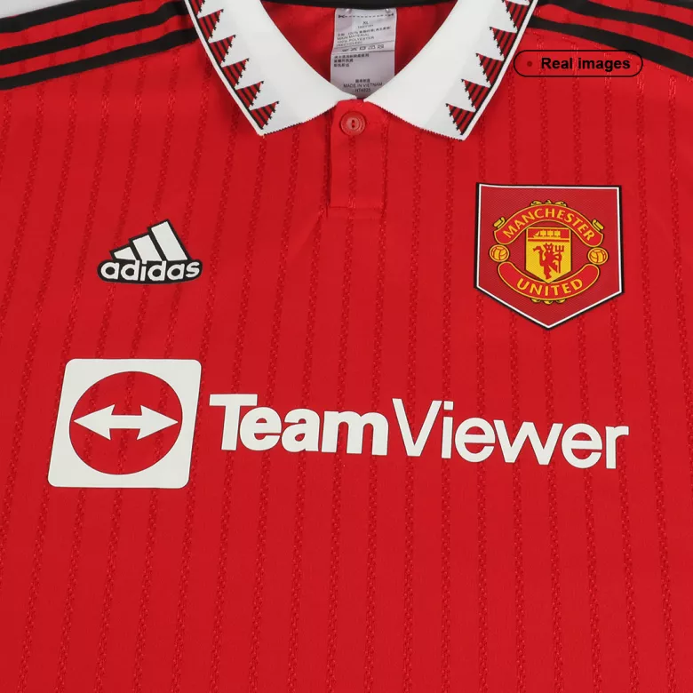 Manchester United Home Authentic Soccer Jersey 2022/23 - gogoalshop
