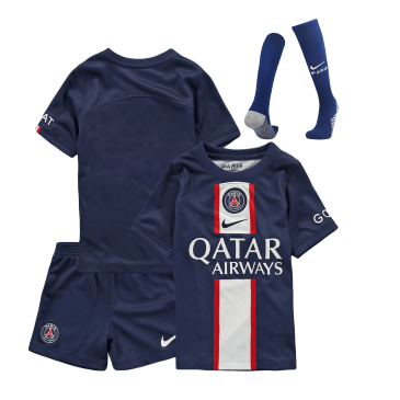 PSG Home Full Kit 2022/23 By Nike Kids