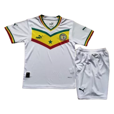 Senegal Home Kit 2022/23 By Puma Kids - gogoalshop
