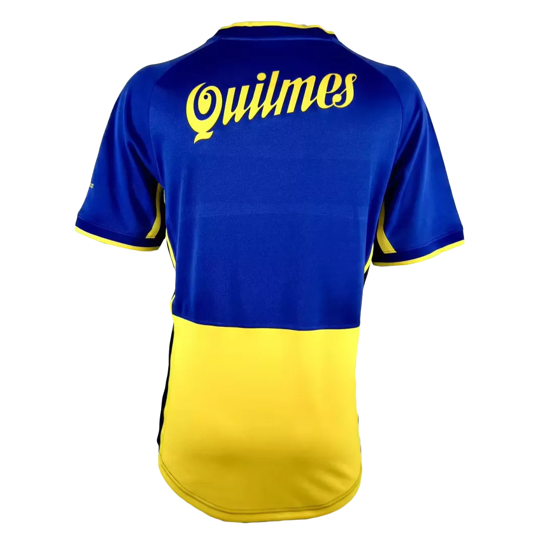 Vintage Soccer Jersey Boca Juniors Home 2001/02 - gogoalshop