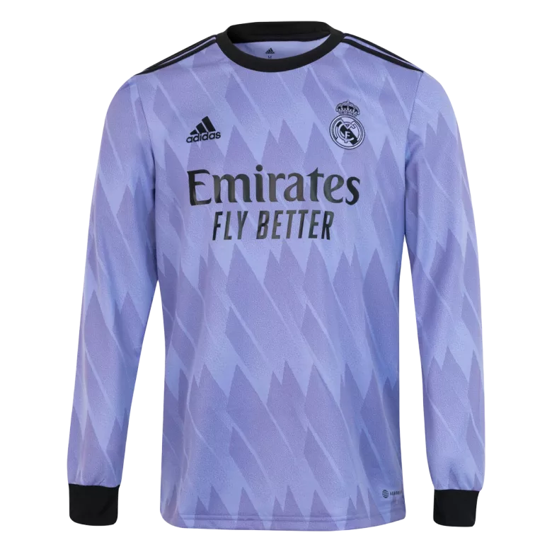 VALVERDE #15 Real Madrid Away Long Sleeve Soccer Jersey 2022/23 - gogoalshop