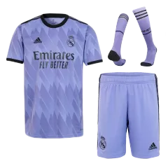 Real Madrid Away Full Kit 2022/23 By Adidas - gogoalshop