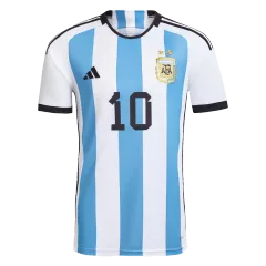 Messi #10 Argentina Home Jersey Shirt World Cup 2022 - gogoalshop