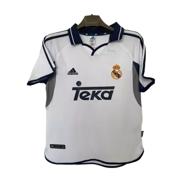 Retro Real Madrid Home Jersey 2000/01 By Adidas - gogoalshop