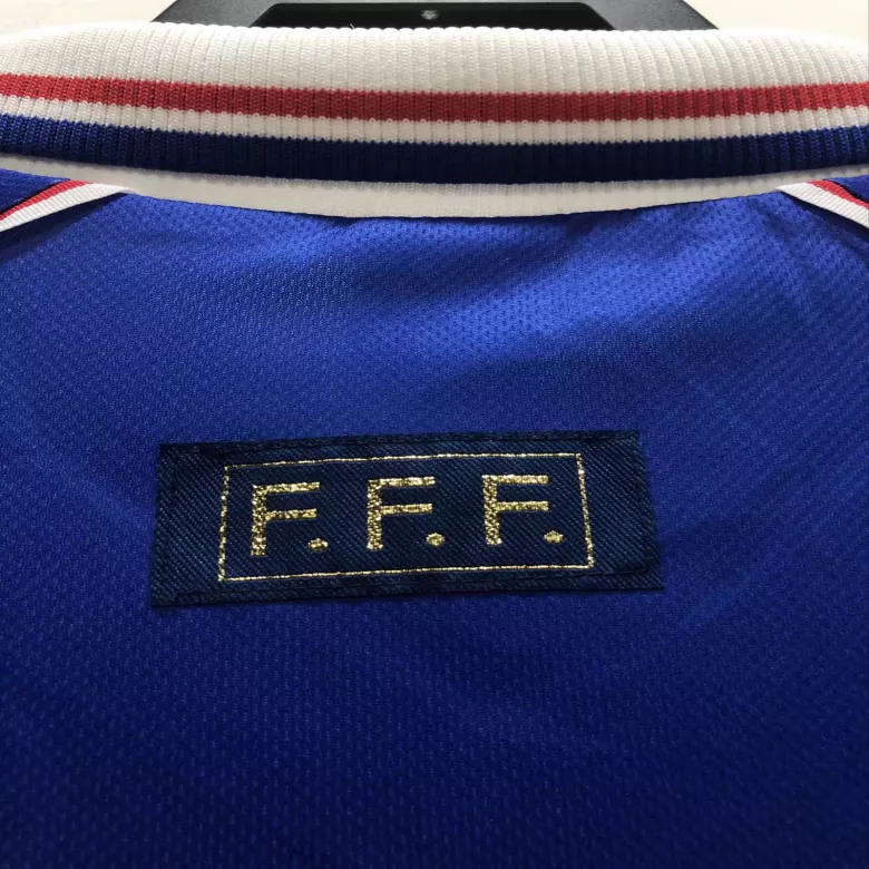 Retro France World Cup Home Jersey 1998 By Adidas - gogoalshop