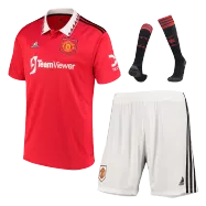 Manchester United Home Full Kit 2022/23 By Adidas - gogoalshop