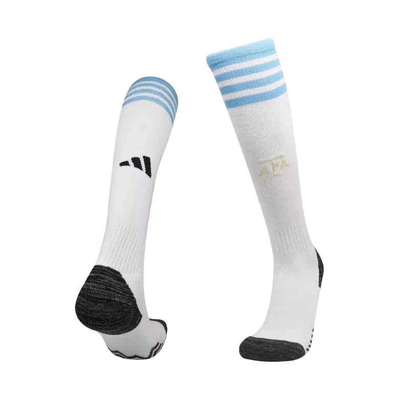 Argentina Home Soccer Socks 2022 - gogoalshop