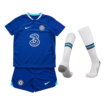 Chelsea Home Full Kit 2022/23 By Nike Kids - gogoalshop