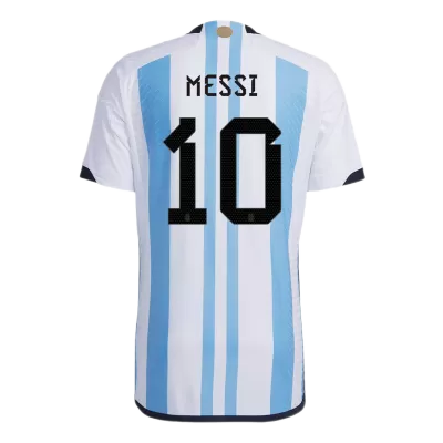 New MESSI #10 Argentina Home World Cup 2022 Champion Authentic