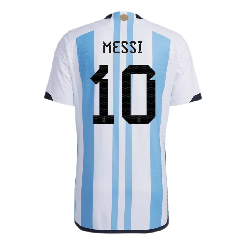 Messi #10 Argentina Home Authentic Soccer Jersey 2022 - gogoalshop