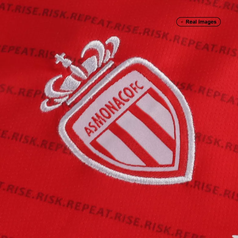 AS Monaco FC Home Kids Soccer Jerseys Kit 2022/23 - gogoalshop