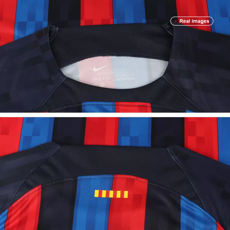 Barcelona Home Long Sleeve Soccer Jersey 2022/23 - gogoalshop