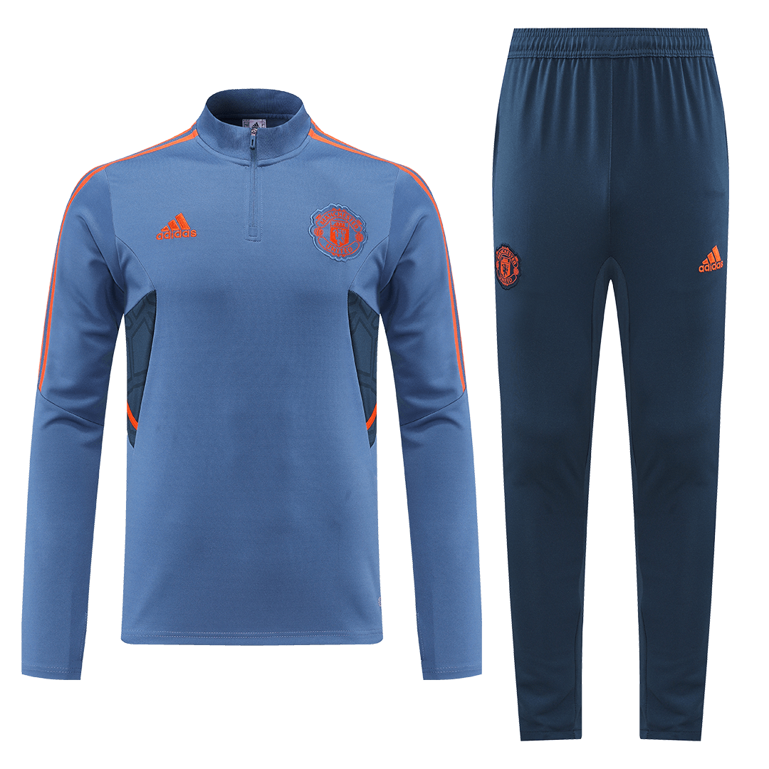 manchester-united-1-4-zip-tracksuit-2022-23-gray-gogoalshop