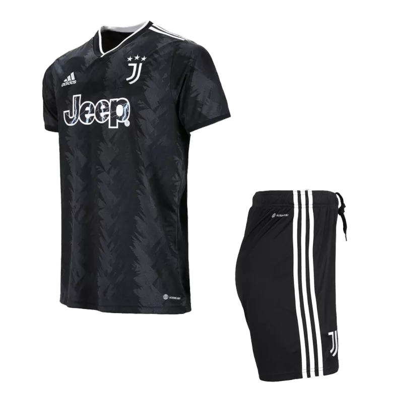 Juventus Away Kids Soccer Jerseys Kit 2022/23 - gogoalshop