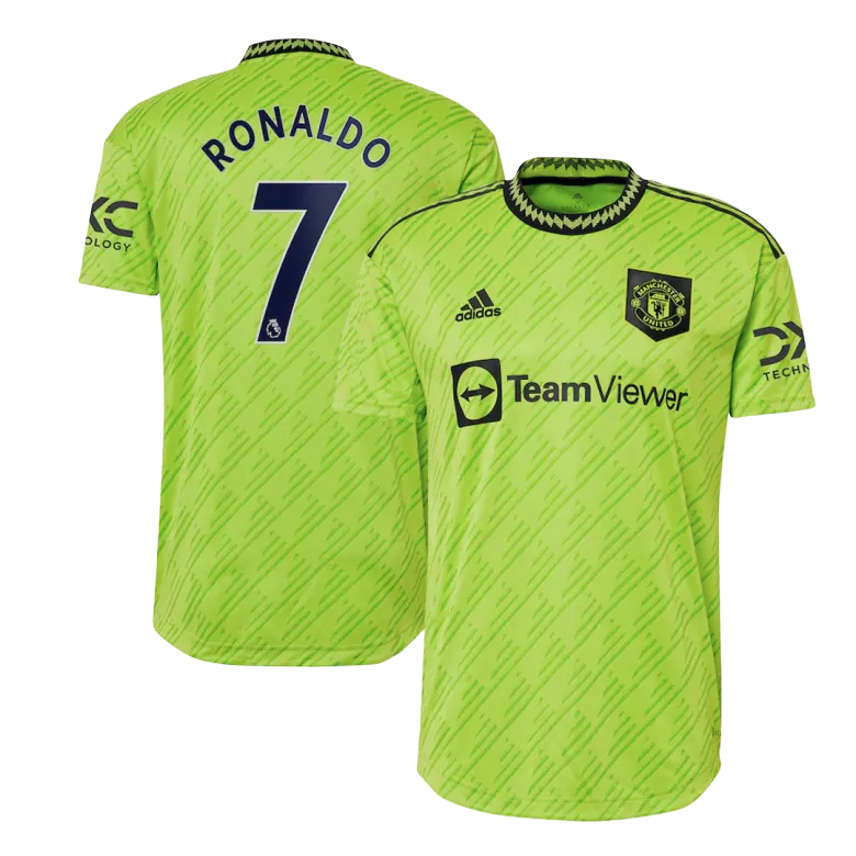 RONALDO #7 Manchester United Third Away Authentic Soccer Jersey 2022/23 - gogoalshop