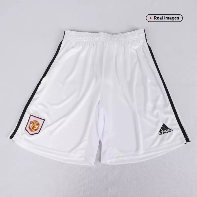 Manchester United Home Soccer Shorts 2022/23 - gogoalshop