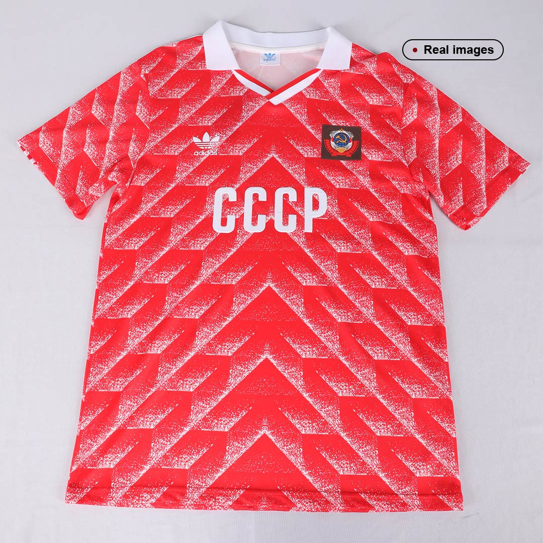 Retro Soccer Jersey Soviet Union Home 1987/88 - gogoalshop