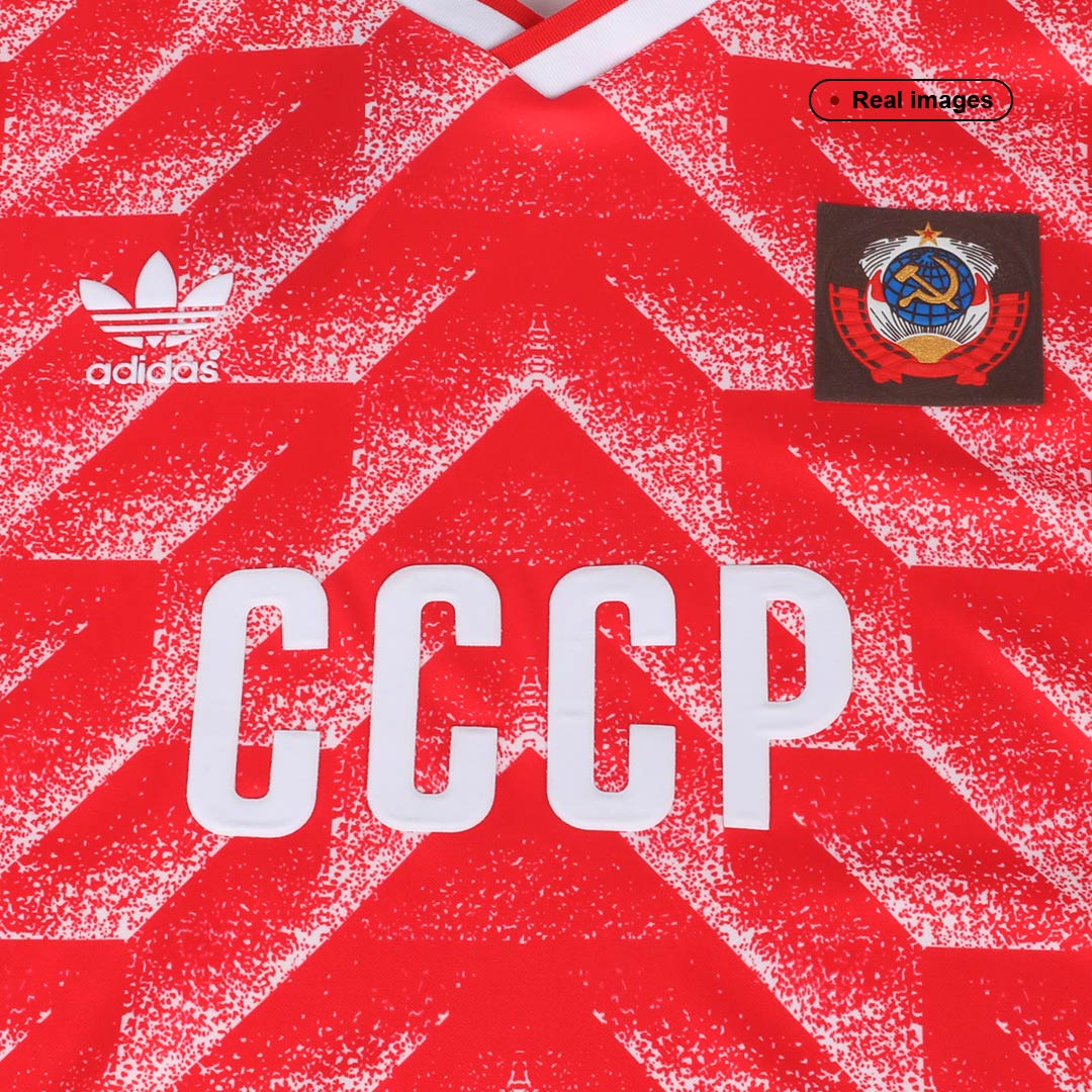 1987/88 CCCP Home Red Retro Soccer Jersey