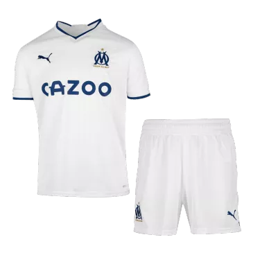 Marseille Home Kit 2022/23 By Puma Kids - gogoalshop