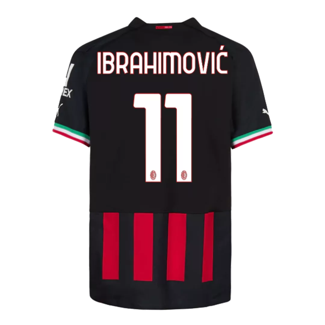 Replica IBRAHIMOVIĆ #11 AC Milan Home Jersey 2022/23 By Puma - gogoalshop