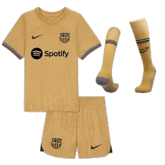 Barcelona Away Full Kit 2022/23 By Nike Kids - gogoalshop