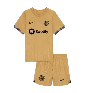 Barcelona Away Kit 2022/23 By Nike Kids - gogoalshop