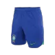 Brazil Home Shorts By Nike 2022 - gogoalshop