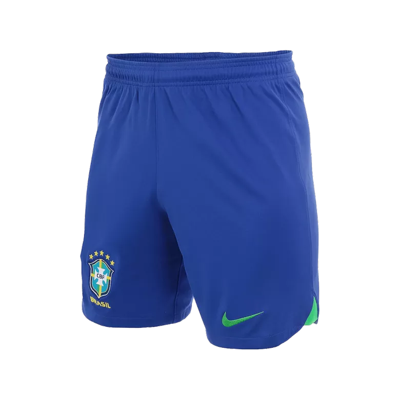 Brazil Home Soccer Shorts 2022 - gogoalshop