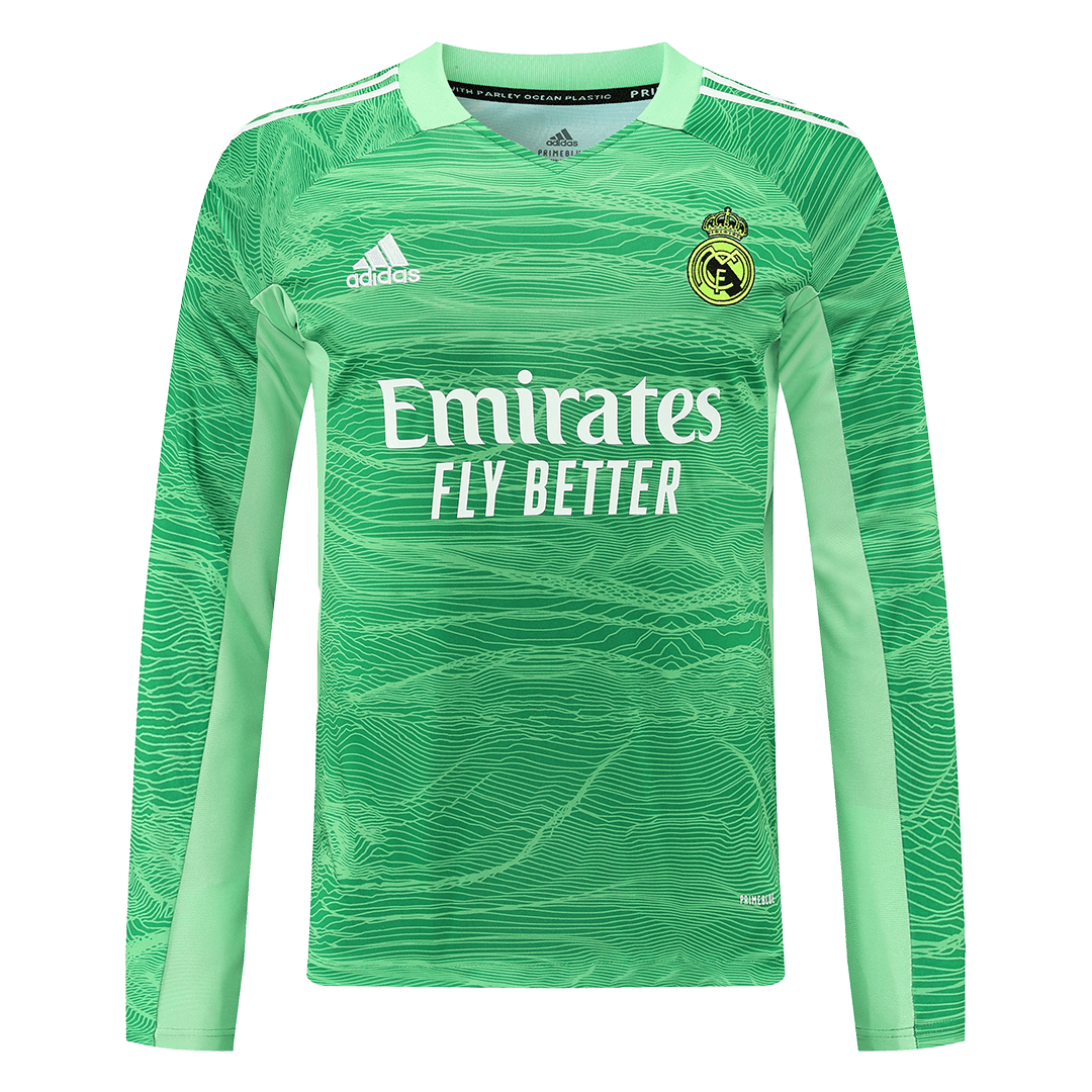 Real Madrid Goalkeeper Long Sleeve Soccer Jersey 2021/22 | Gogoalshop