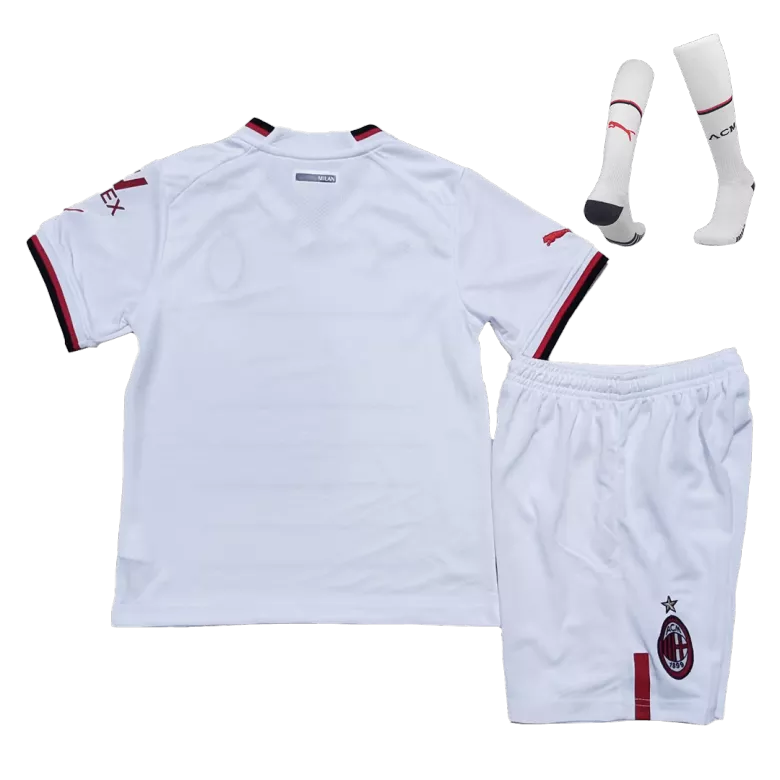 AC Milan Away Kids Soccer Jerseys Full Kit 2022/23 - gogoalshop
