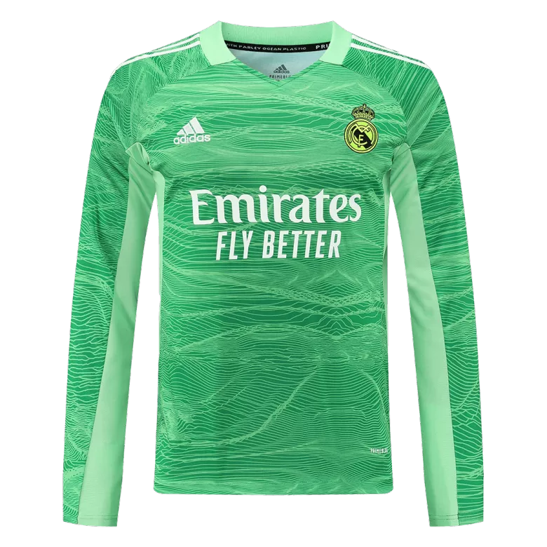 Real Madrid Goalkeeper Long Sleeve Jerseys Kit 2021/22 - gogoalshop