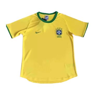 Retro Brazil Home Jersey 2000 By Nike - gogoalshop