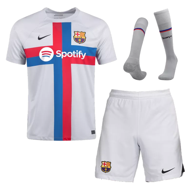 Barcelona Third Away Jerseys Full Kit 2022/23 - gogoalshop